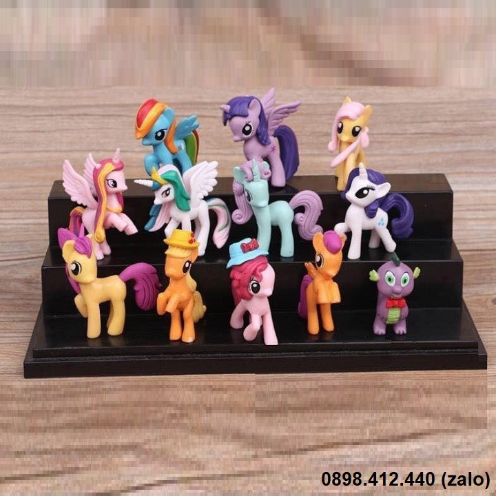 set 12 ngựa pony - ngựa pony 7cm