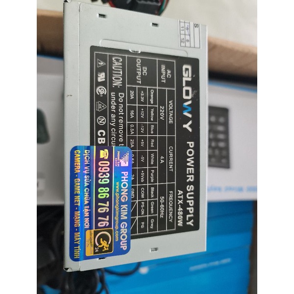 Nguồn máy tính, Nguồn Glowy 480W