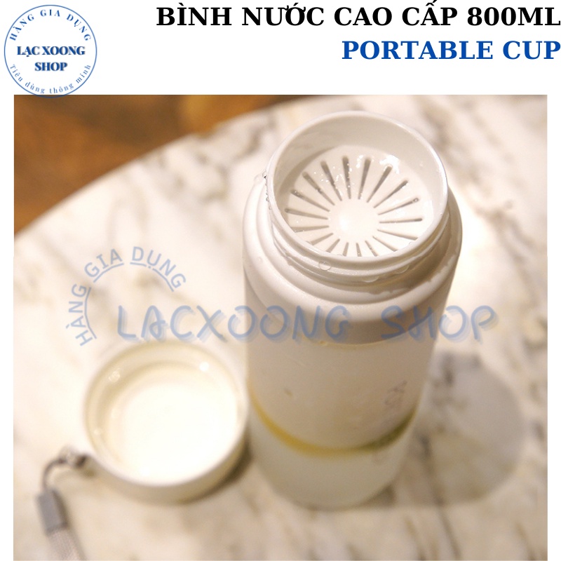 Bình nước Portable Cup - BPA free - Bình đựng nước cao cấp 800ml
