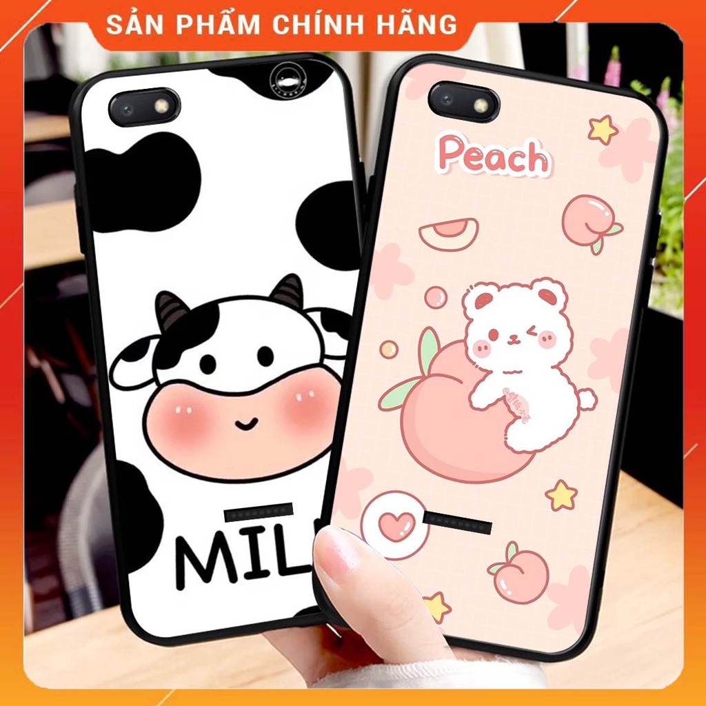 Ốp lưng Xiaomi REDMI 6A in hình Gấu xinh xắn, Bò sữa đáng yêu,  ĐẸP -  RẺ - XINH - ĐỘC ĐÁO