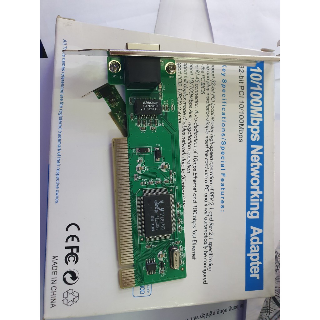 Card mạng lan pci thường