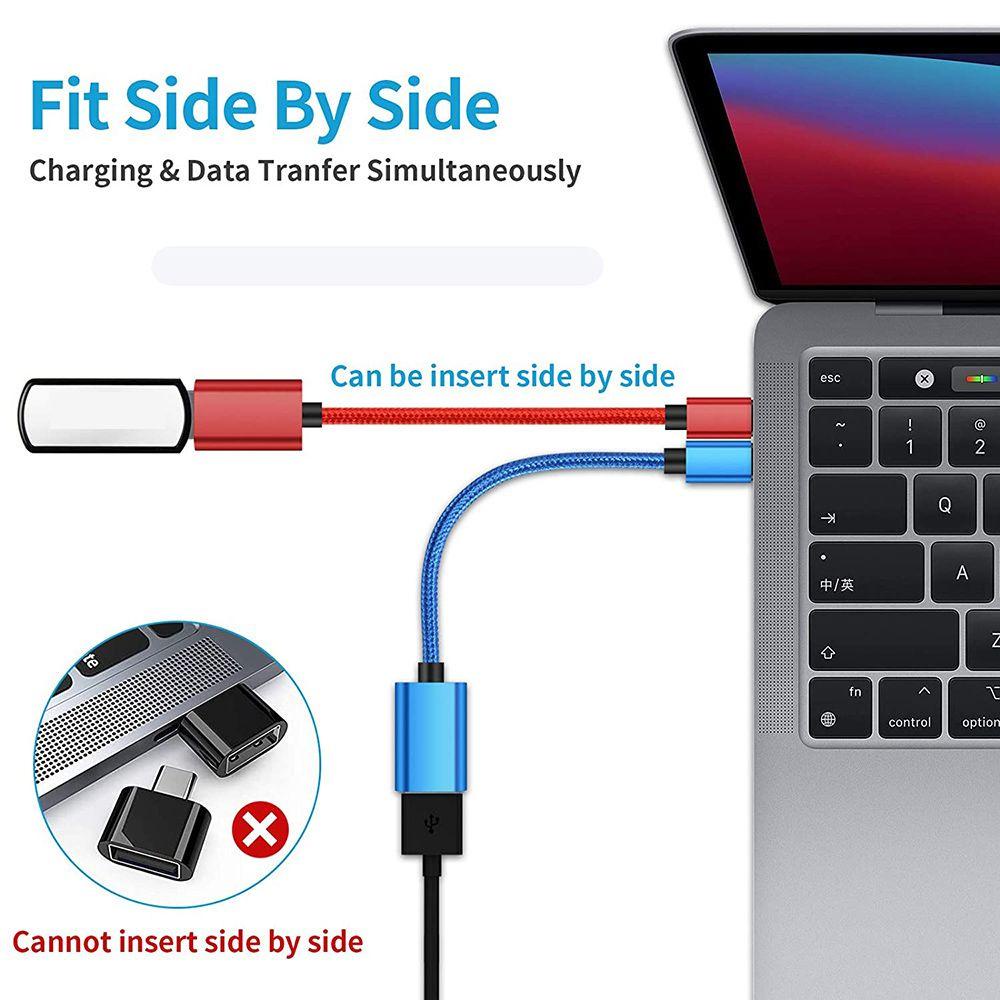 BTLIMER Cáp OTG Type C Dài 10cm Cho Điện Thoại