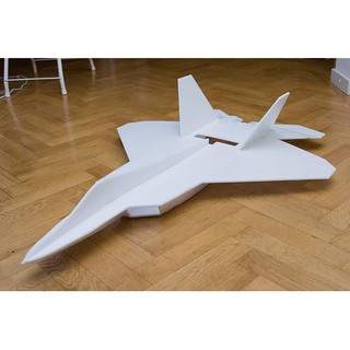 Bản vẽ máy bay mô hình F22-Flat