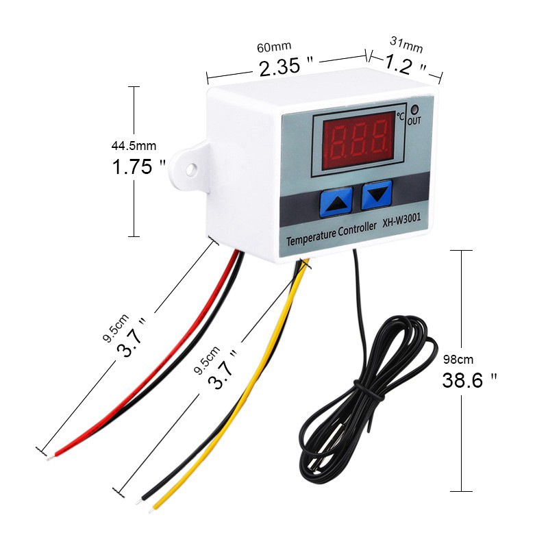 Bộ Điều Khiển Nhiệt Độ Chất Lượng Cao 220v Với Công Tắc