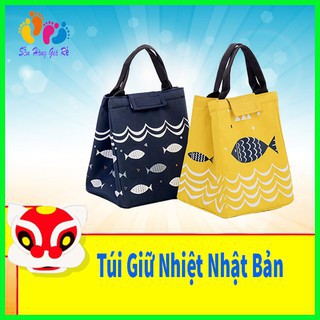 Túi đựng đồ tiện ích lót giấy bạc giữ nhiệt, đựng đồ ăn, Túi giữ nóng, túi đựng cơm văn phòng, túi mang cơm văn phòng