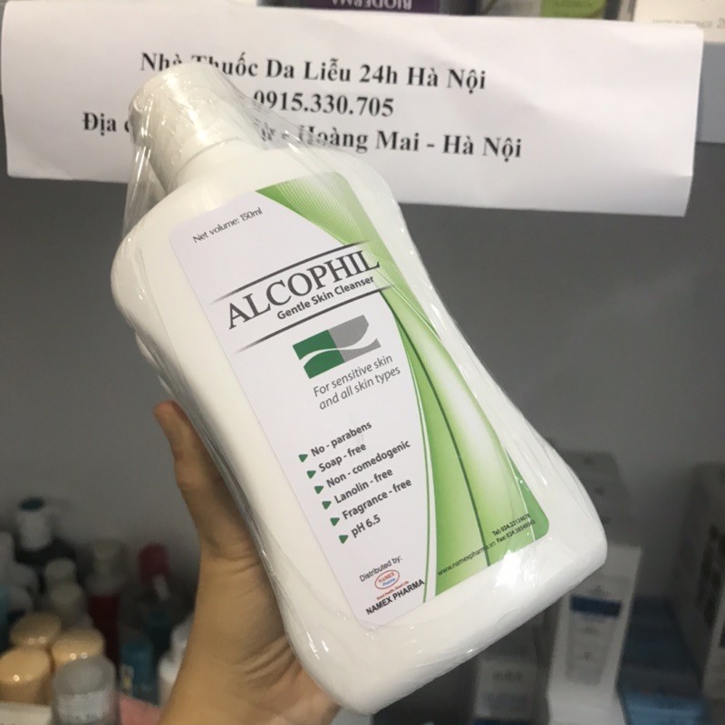 ALCOPHIL SỮA RỬA MẶT DƯỠNG DA 150ml Dalieu24h