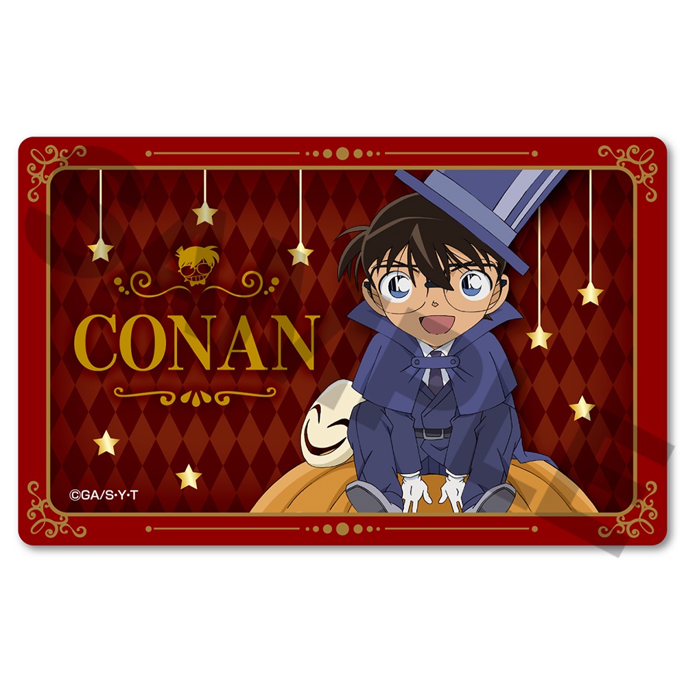 Ảnh card bo góc in hình DETECTIVE CONAN ver HALLOWEN Thám Tử Lừng Danh
