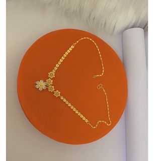 dây chuyền cưới cho cô dâu dát vàng 9999