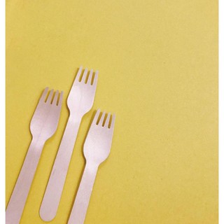 10 Nĩa gỗ 16cm | Nĩa gỗ dùng 1 lần |  Nĩa gỗ cán dài | Nĩa gỗ ăn trái cây | Nĩa gỗ phụ kiện bàn ăn