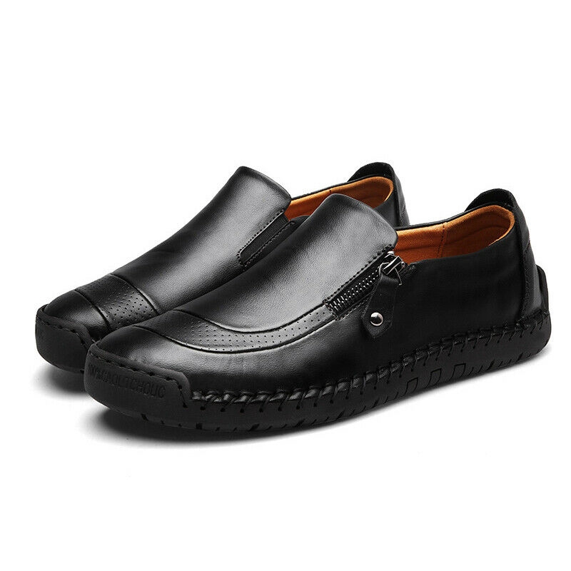 Giày loafer nam chống trượt phong cách vintage