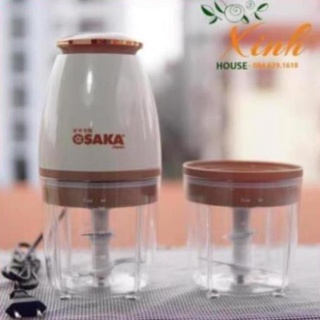 Máy xay đa năng Osaka Nhật Bản nắp vàng cao cấp, máy xay phiên bản mới công suất 350W
