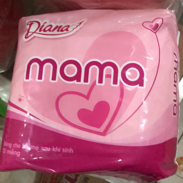 Băng vệ sinh diana mama