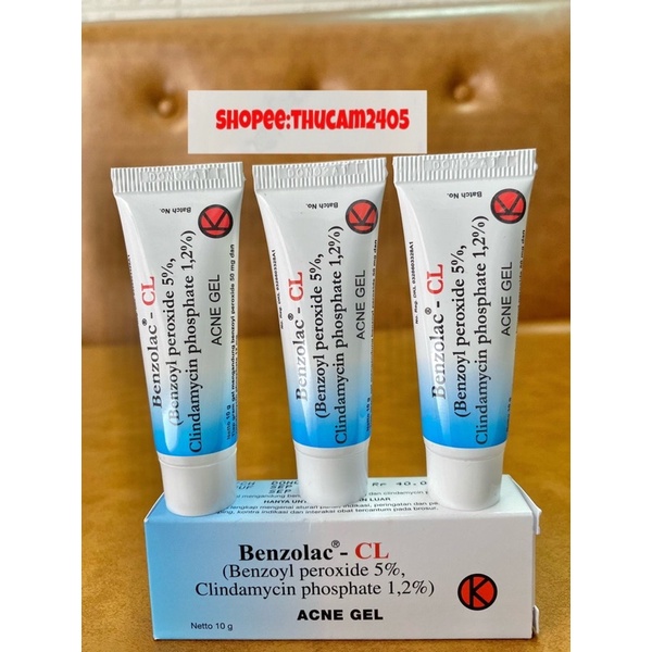 Kem Gel Benzolac CL bôi mụn, thâm  mụn