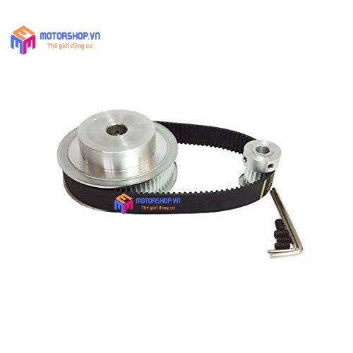 MTS Puly Bánh Răng Nhôm 3M 50 Răng Bản 16mm Trục 10mm, 12mm, 15mm