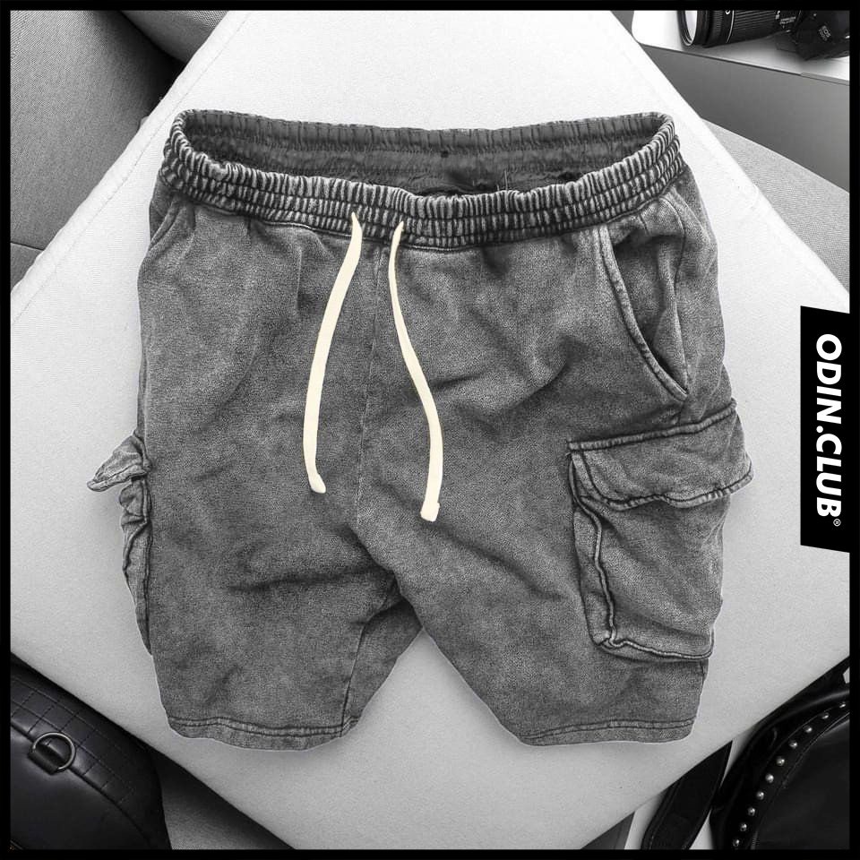 Quần Short ODIN Acid, quần cộc túi hộp wash acid Unisex nam nữ, Local Brand ODIN CLUB