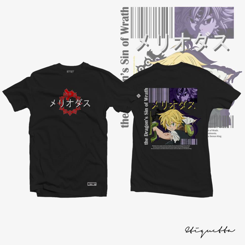 HOT🔥 Áo thun Anime Shirt  Seven Deadly Sins - Meliodas