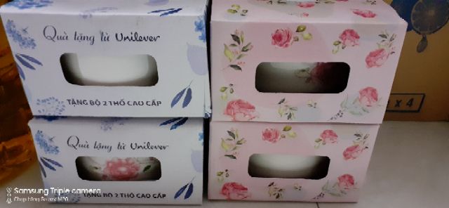 Thố Sứ Tráng Men Cao Cấp Hút Chân Không Hàng KM UnileverVN