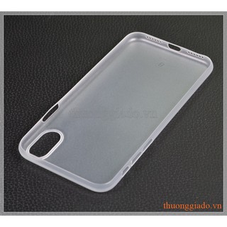 Vỏ ốp nhựa siêu mỏng iPhone X (5.8"), hiệu Baseus, Wing case