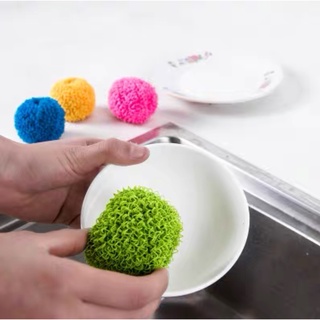 Lưới bùi nhùi rửa chén cuộn tròn chống trầy tiện dụng
