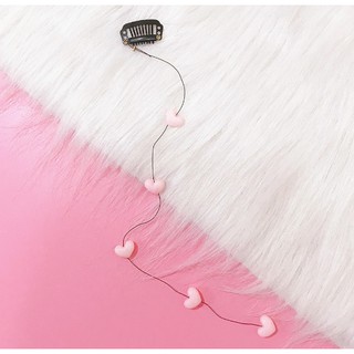 Dây kẹp trang trí tóc Mini Heart