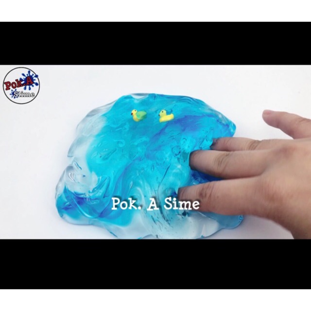 Slime Vịt bơi trong bể - Pok.A Slime