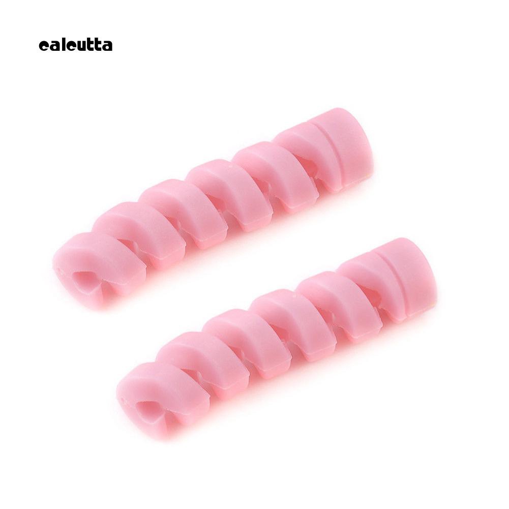 Set 4 phụ kiện bảo vệ cáp sạc USB/tai nghe hình xoắn ốc tiện dụng