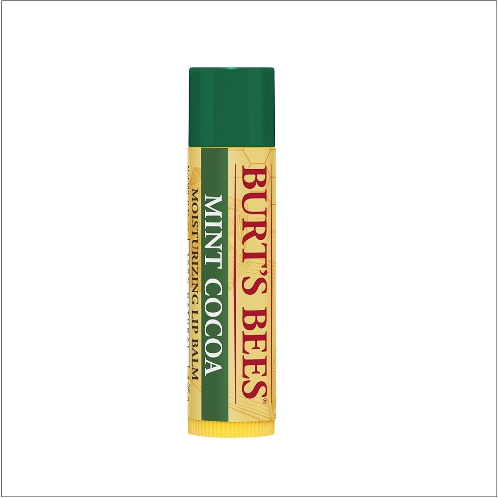 Son Dưỡng Môi Burt's Bees Moisturizing Lip Balm Natural 100% của Mỹ