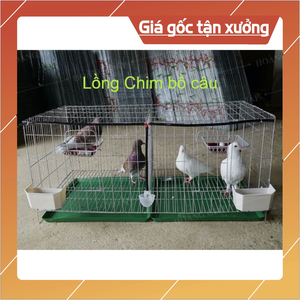 LỒNG CHIM BỒ CÂU ĐẦY ĐỦ PHỤ KIỆN