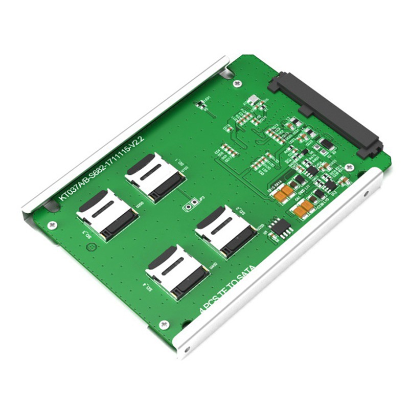 Thẻ Chuyển Đổi Tự Động Maiwo Kt037B2 Tf Sang Sata 2 Hoặc 4 Traid0 | BigBuy360 - bigbuy360.vn