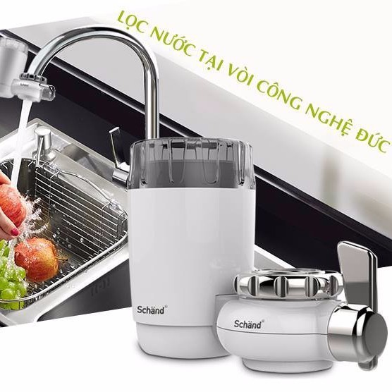 Đầu Lọc Nước Lắp Trực Tiếp Tại Vòi Công Nghệ Cao Đầu Lọc Nước Sạch Có Thay Thế Lõi