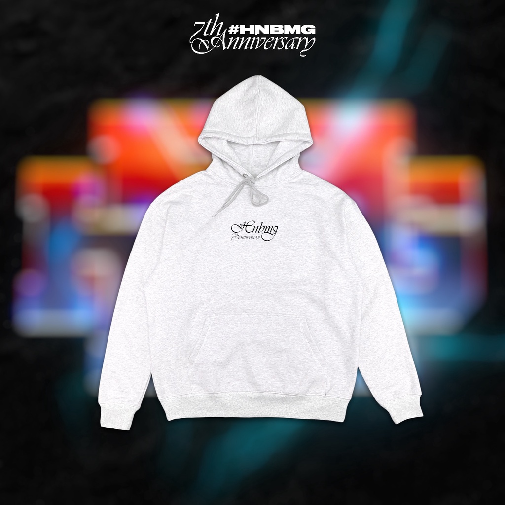 HNBMG 7TH ANNIVERSARY MAIN LOGO HOODIES