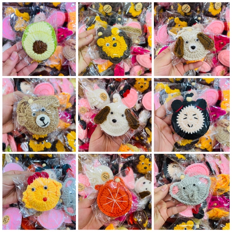 Túi Đựng Tỏi Kèm Hạt Dâu Tránh Vía Cho Bé  - Handmade
