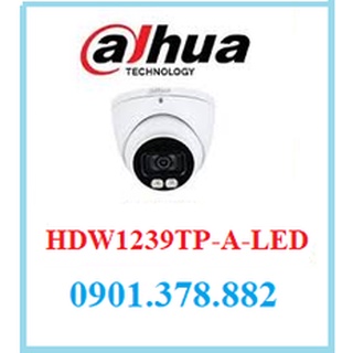 Camera DAHUA Full-color Starlight- DH-HAC HDW 1239TP-A-LED Ban đêm có màu- Chính hãng.