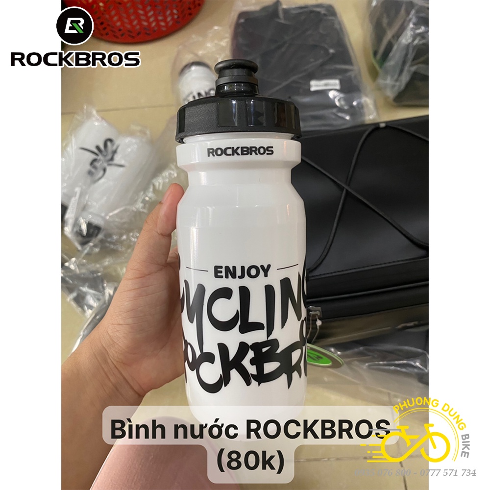 Bình nước xe đạp nhựa ROCKBROS 600ml