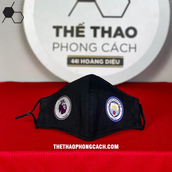 KHẨU TRANG VẢI BÓNG ĐÁ CLB MAN CITY