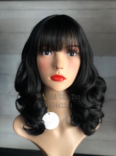 TÓC BỘ XOĂN TRUNG NIÊN 40cm