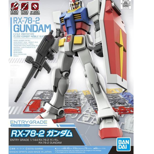Bandai Mô Hình Lắp Ráp Rx 78 2 Gundam Rx78 Rx-78-2 Chất Lượng Cao