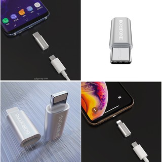 Đầu chuyển Borofone BV4-BV5 chuyển Micro sang Lightning/ Type C