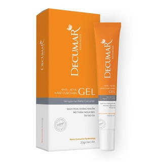 Gel ngừa mụn Nano Cucumin DECUMAR
