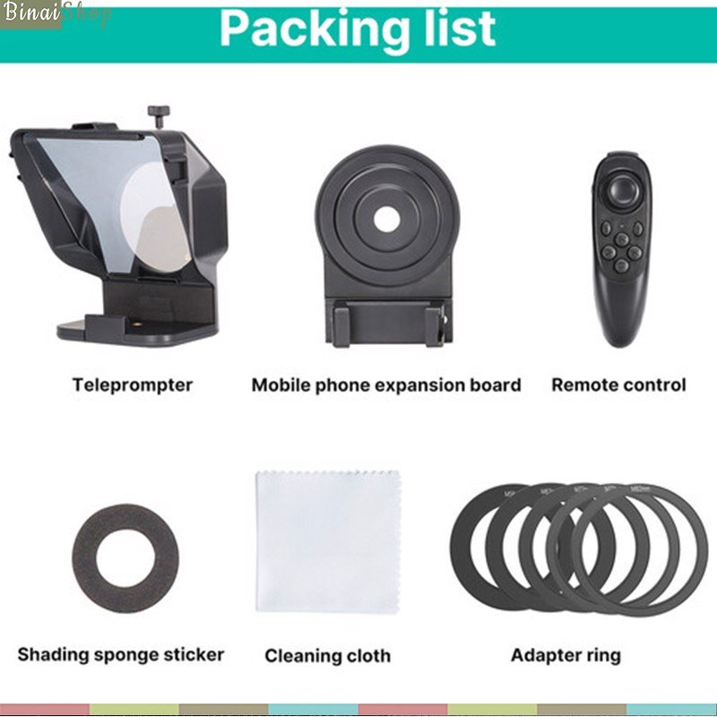 Ulanzi Teleprompter PT-15 - Máy Nhắc Chữ Mini Dùng Cho Điện Thoại, Máy Ảnh, Máy Quay