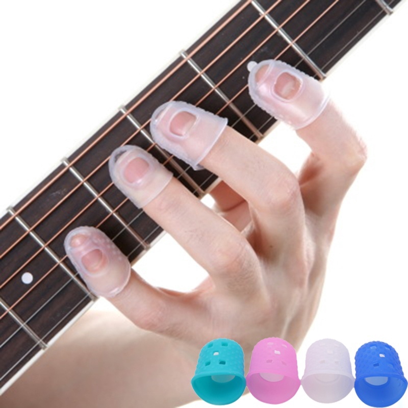 Set 15 nút đeo bảo vệ ngón tay khi chơi đàn guitars chống trượt tiện lợi chất lượng cao