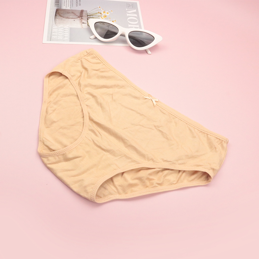 Quần Lót Nữ Cotton Luperi Dáng Bikini Cạp Lưng Cao Vừa Chất Liệu Co Giãn Mềm Mại Thoáng Mát Khử Mùi Kháng Khuẩn Sp71