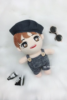 Outfit doll 20cm - Yếm thun (không kèm mũ nồi)