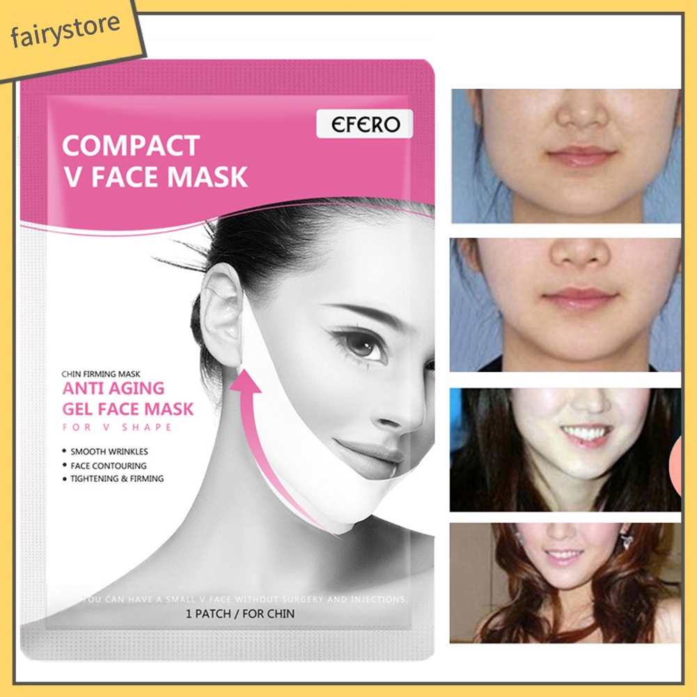 [Hàng mới về] Mặt nạ nâng cơ bó chặt tạo hình chữ V thon gọn cho nữ