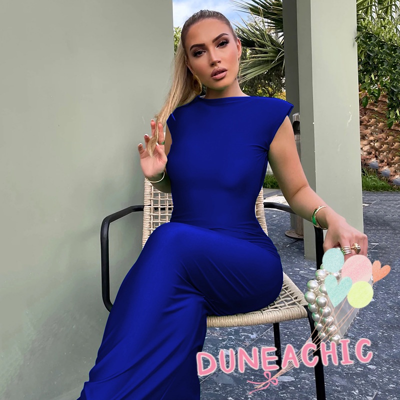 DUNEA Đầm Dài Hở Lưng Màu Trơn Quyến Rũ Thanh Lịch Dành Cho Nữ