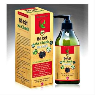 Dầu gội bồ kết chanh xã hoa bưởi