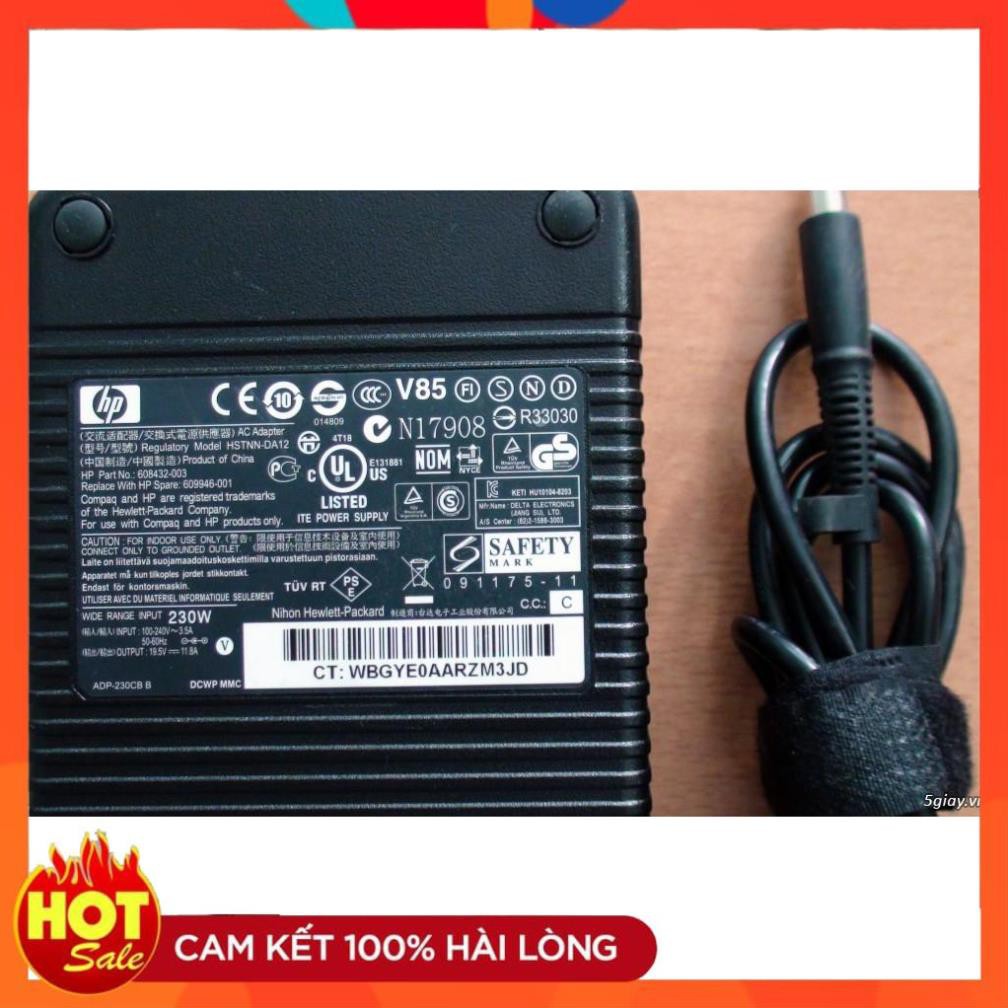 Adapter Sạc HP 230w(19.5v-11.8A) hàng zin theo máy HP dùng cho HP Workstation 8560w, 8570w, 8760w, 8770w