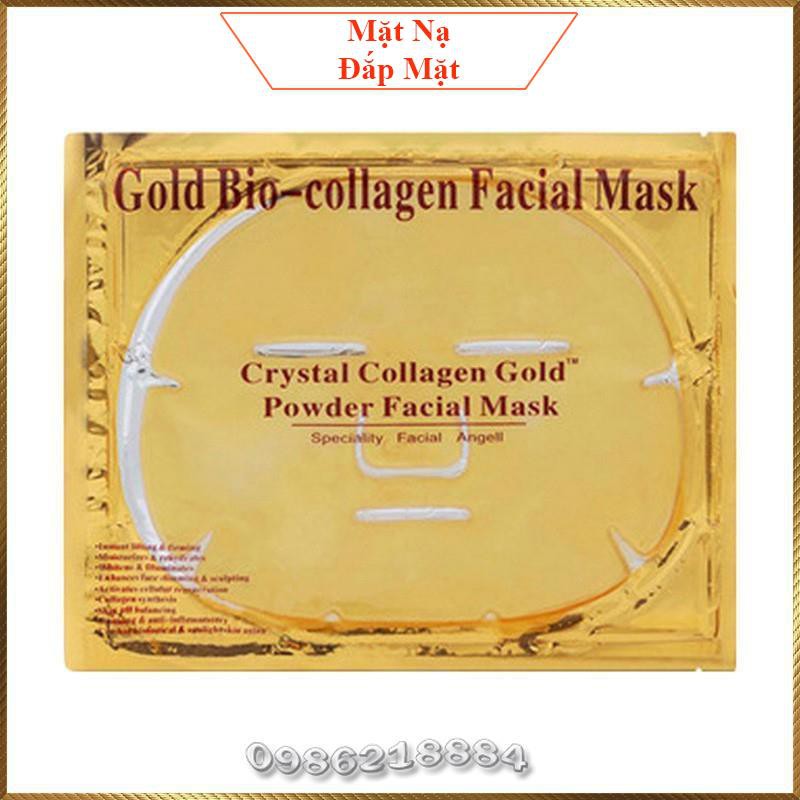 Mặt nạ đắp mặt Gold Bio-collagen Facial Mask giúp nâng cơ săn chắc da mặt MGB1