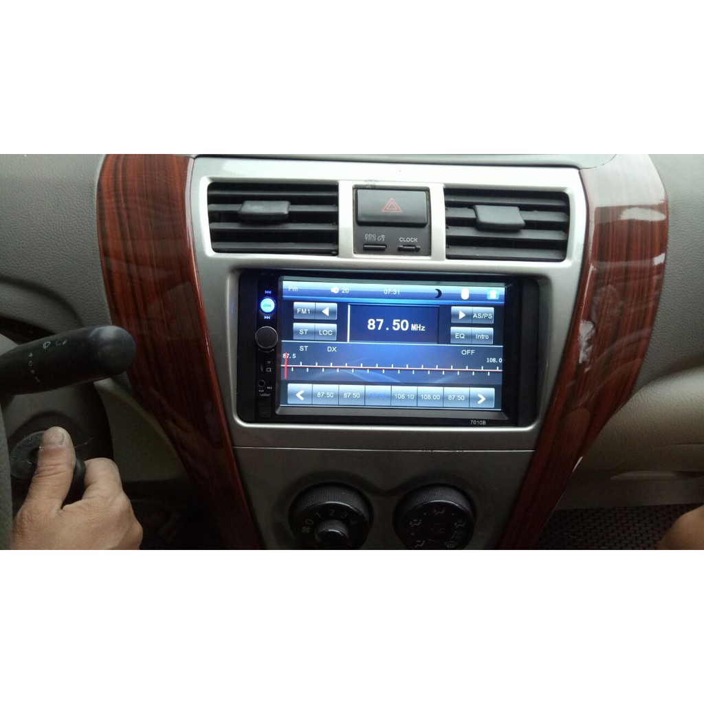 Mặt dưỡng lắp màn hình 7 icnh cho các loại  xe của TOYOTA hàng tiêu chuẩn, nâng cấp xe hơi, giảm chi phí