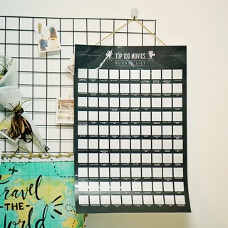 Poster cào cho các mọt phim